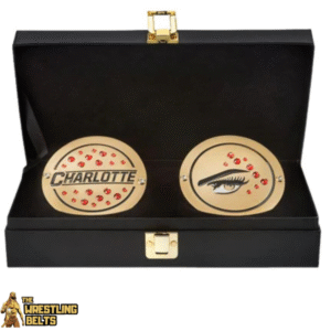 Toni Storm NXT UK Championship Replica Side Plate Box Set