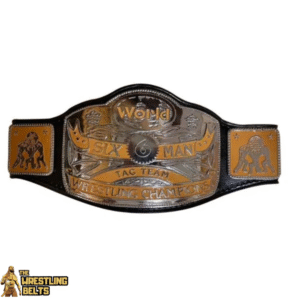 NWA United States Tag Team Championship Belt Florida Version (Eddie Graham, Tojo Yamamoto)