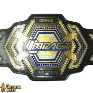 TNA Impact Grand League Wrestling Championship Title Belt