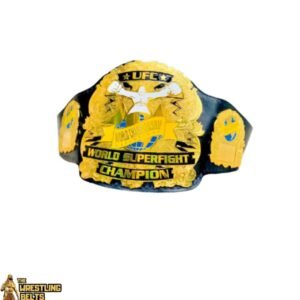 Old UFC MMA Ultimate World SUPERFIGHT Championship Replica Title Belt