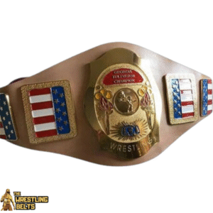 Central Carolina Heavyweight Wrestling Champion Belt – Great Seal State NWA