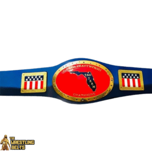 Domed Globe NWA World Heavyweight Wrestling Championship Belt