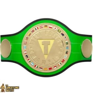 Green Title Boxing Championship Belt