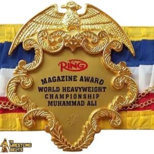 MUHAMMAD ALI Ring Magazine World Heavyweight Championship Belt
