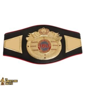 IBU International Boxing Union Championship Belt