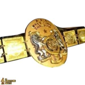 Asia Tag Heavyweight Wrestling Champion Belt IWGP NJPW Japan Pro Championship