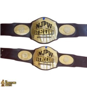 NJPW Strong Openweight Championship Revealed Champion Belt IWGP Tom Lawlor