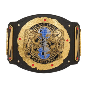 NXT United Kingdom Tag Team Wrestling Championship Replica Title Belt