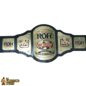 New Ring of Honor World Wrestling Championship Title Belt