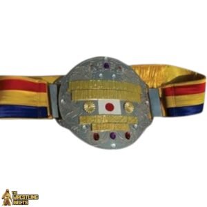 Rikidozan Japanese International Heavyweight Wrestling Champion Belt NJPW