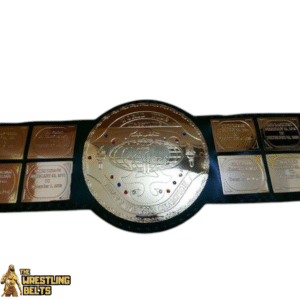 WWF Big Green World Wide Heavyweight Wrestling Champion Title Leather Belt
