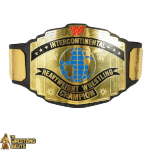 WWF Intercontinental Block Logo Championship Replica Title Belt
